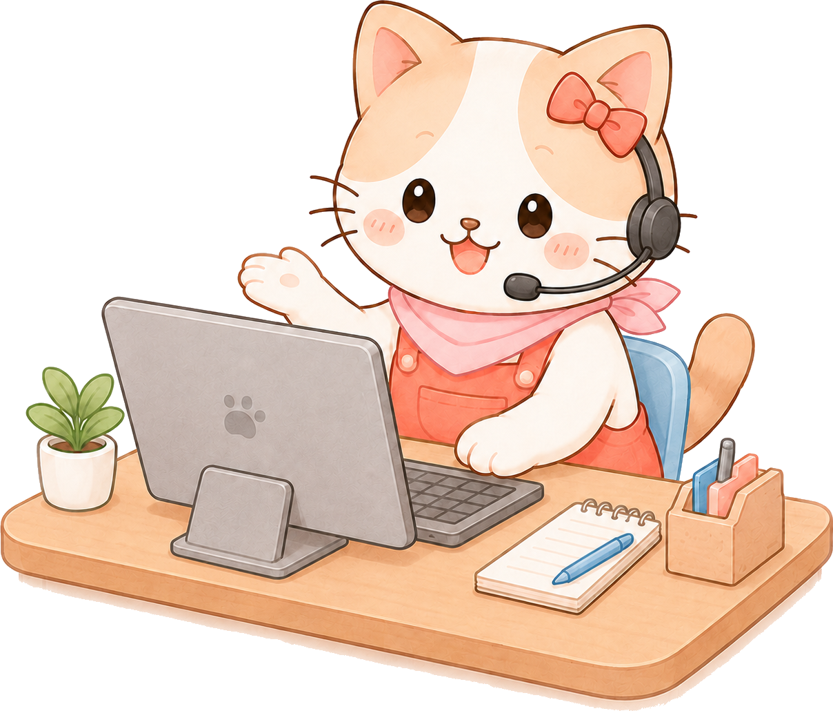 ADPAS SHOP公式キャラクター パスにゃん